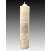 Baptismal Candle - Boy