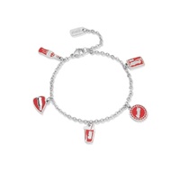Coca Cola Couture Kingdom - Charm Bracelet White Gold