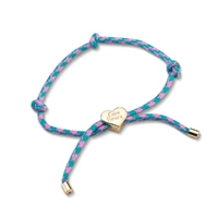 Couture Kingdom - Care Bears - Logo Corded Bracelet Gold