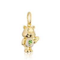 Couture Kingdom - Care Bears - Good Luck Bear Charm Gold