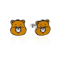 Couture Kingdom - Care Bears - Tenderheart Bear Enamel Stud Earrings