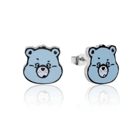 Couture Kingdom - Care Bears - Grumpy Bear Enamel Stud Earrings