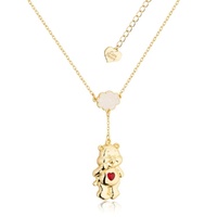 Couture Kingdom - Care Bears - Tenderheart Bear Necklace Gold