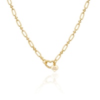 Couture Kingdom - Care Bears - Heart Logo Necklace Gold