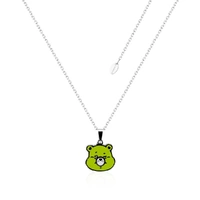 Couture Kingdom - Care Bears - Good Luck Bear Enamel Necklace