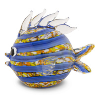 Zibo Glass Ornament - Puffer Fish