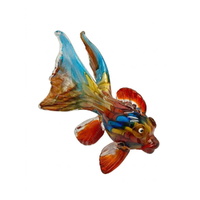 Zibo Glass Ornament - Fish Bubbles