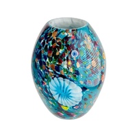 Russell Collection Coloured Glass Vase - Scarcelle