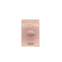 Ecoya Car Diffuser Refill - Cedarwood & Leather