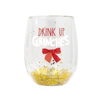 Splosh Christmas Stemless Glass - Grinches