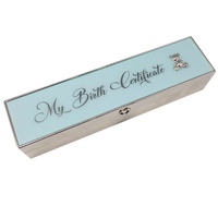 Birth Certificate Box - Blue