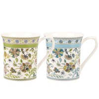 Queens by Churchill Antique Floral - Royale Mugs Set of 6
