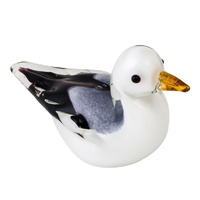 Zibo Glass Ornament - Miniature Seagull Jonathan Livingston