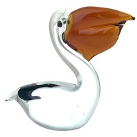 Russell Collection Coloured Glass Ornament - Miniature Mr Proud