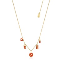 Coca Cola Couture Kingdom - Charm Necklace Yellow Gold