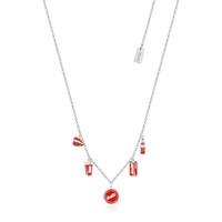 Coca Cola Couture Kingdom - Charm Necklace White Gold