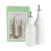 Sophie Conran for Portmeirion - White Oil & Vinegar Drizzler Set