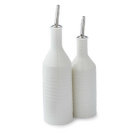 Sophie Conran for Portmeirion - White Oil & Vinegar Drizzler Set