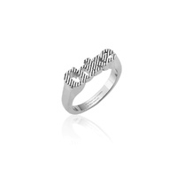 Coca Cola Couture Kingdom - Coke Ring White Gold Size 7