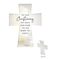 Ceramic Cross - Christening