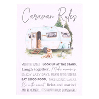 Splosh Caravan - Tea Towel