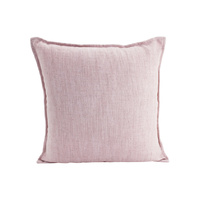 NF Living Linen Cushion - Baby Pink 45x45cm