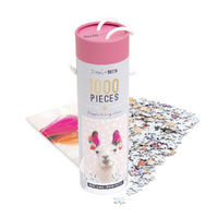 Diesel & Dutch Wall Puzzle 1000pc - Suzie Llama