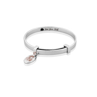 Disney Couture Kingdom Junior - Frozen 2 - Anna Adjustable Bracelet White Gold