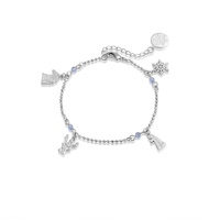 Disney Couture Kingdom Junior - Frozen 2 - Charm Bracelet White Gold