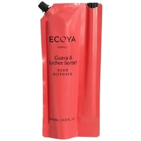 Ecoya Reed Diffuser Refill - Guava & Lychee Sorbet