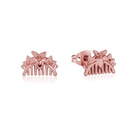 Disney Couture Kingdom - Mulan - Comb Stud Earrings Rose Gold