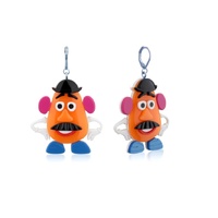 Disney Couture Kingdom - Toy Story - Mr. Potato Head Earrings White Gold