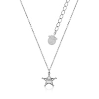 Disney Couture Kingdom - Toy Story - Sheriff Woody Necklace White Gold