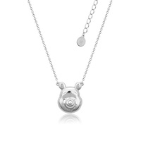 Disney Couture Kingdom - Winnie the Pooh - Pooh Necklace White Gold