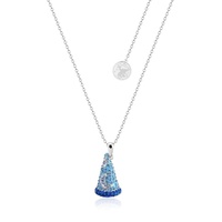 Couture Kingdom - Disney - Fantasia Sorcerer's Hat Necklace White Gold