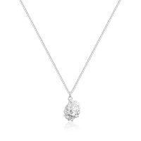 Disney Couture Kingdom - Moana - Conch Shell Necklace White Gold