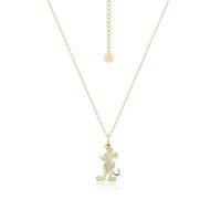 Disney Couture Kingdom D100 - Mickey Mouse - Facet Necklace Gold