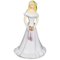 Growing Up Girls - Blonde Age 16 Cake Topper