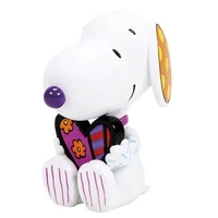 Peanuts by Britto Snoopy Heart Mini Figurine