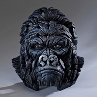 Edge Sculpture - Gorilla Bust