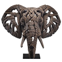 Edge Sculpture - Elephant Bust