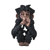 Edge Sculpture - Baby Chimp Speak No Evil Figure