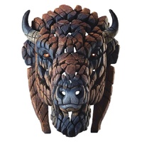 Edge Sculpture - American Bison Bust