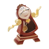 English Ladies Beauty and the Beast - Cogsworth Figurine