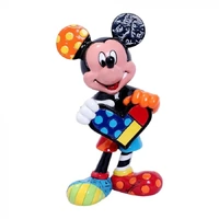 Disney Britto Mickey Mouse Holding Heart Mini Figurine