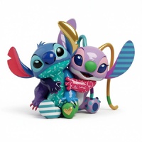 Disney Britto Stitch & Angel 20th Anniversary Love Figurine