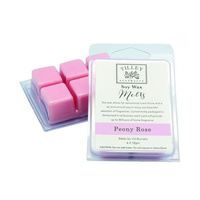 Tilley Square Soy Melts - Peony Rose