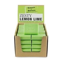 Scents Of Nature By Tilley Soap Bar - Zesty Lemon Lime