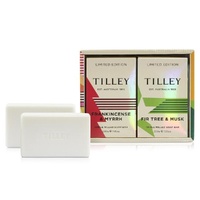 Tilley Limited Edition Soap Duo - Frankincense & Myrrh and Fir Tree & Musk