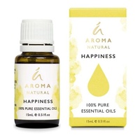 Aroma Natural By Tilley - Happiness 15ml 100% Essential Oil Blend